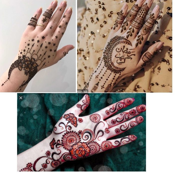 Eid Mubarak Mehndi Design